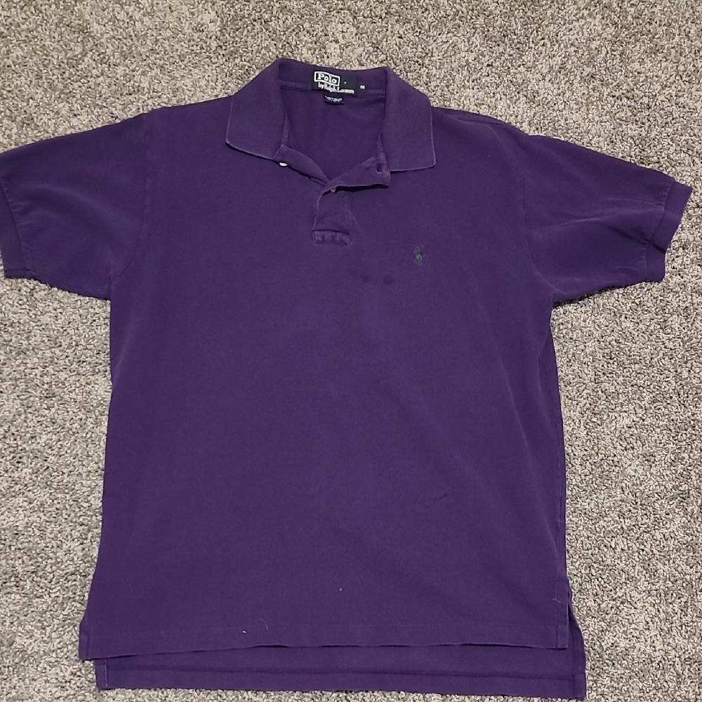 Polo by Ralph Lauren Men's Deep Purple Polo Shirt